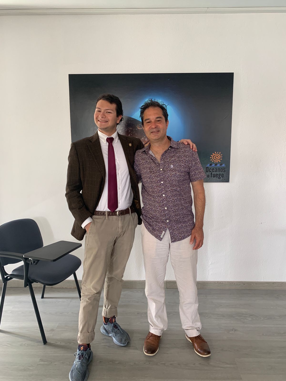 Franco Farías durante la Universidad de Verano 2025